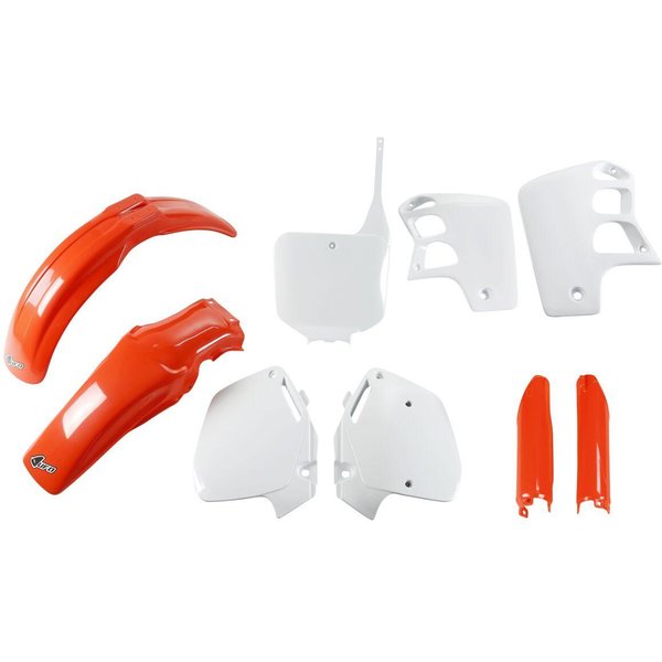 HOKIT090F@999 - UFO Replacement Plastics Kit For Honda CR500 1991-1994 - OEM 1991/Red/White