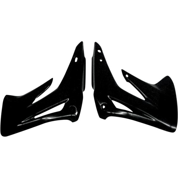 HO03630#001 - UFO Radiator Scoops For Honda CR85R 2003-2008 - Black