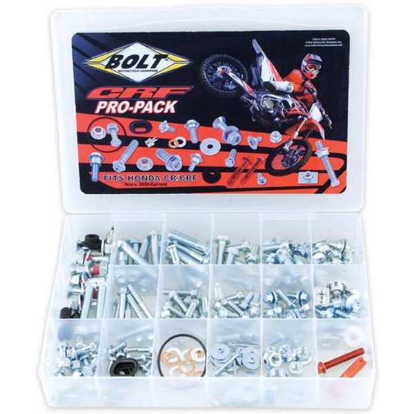 Bolt Hardware Honda CR/CRF Style Pro Pack Bolt & Fastener Kit