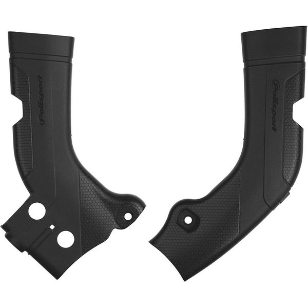 Polisport Frame Protectors - Honda CRF250R & CRF250RX 2020-21, CRF450R & CRF450RX 2019-20 - Black