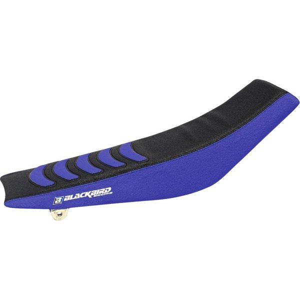 1248H - Blackbird Double Grip 3 Seat Cover For Yamaha WRF250 2015-2019 - Black/Blue
