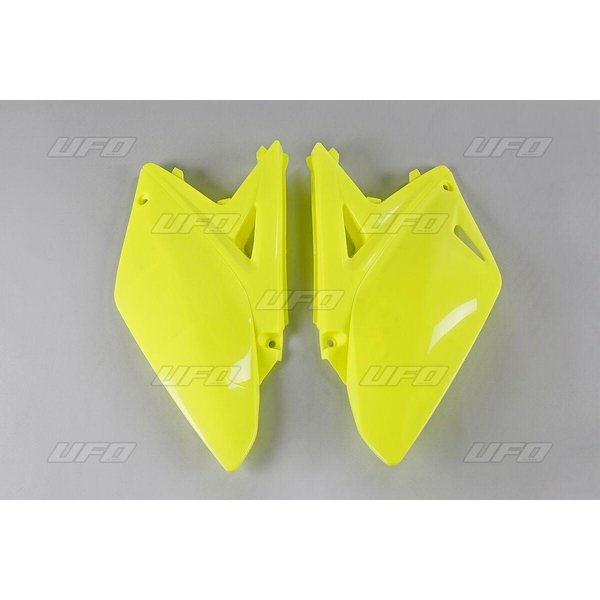 SU04929#DFLU - UFO Side Panels For Suzuki RMZ250 2010-2026 - Fluorescent Yellow