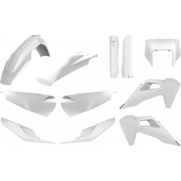 Polisport Plastics Kit - Husqvarna TE150-300, FE250-501 2020-23 - White