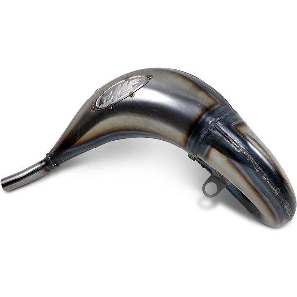 025240 - FMF Factory Fatty Rev Pipe For Gas Gas MC125 2021-2023 - Nickel-Plated/Silver