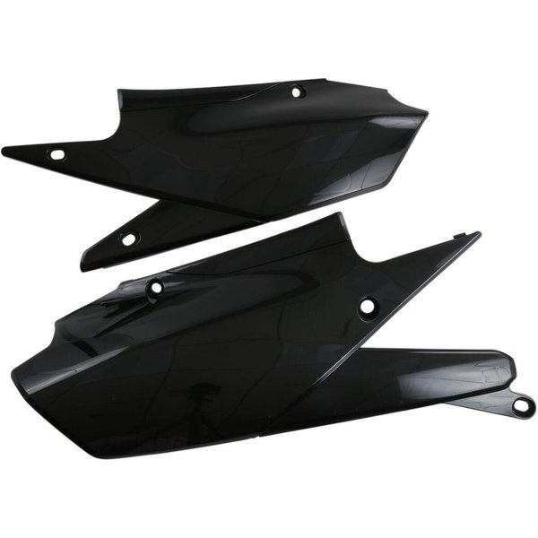 YA04859#001 - UFO Side Panels For Yamaha WRF250 2020-2024 - Black