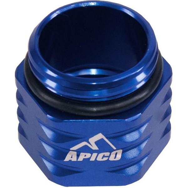 Apico Rear Brake Cooling Extension - Husqvarna TC/FC 125-450 2018, TE/TX/FE/FX 125-501 2018-21 - Blue
