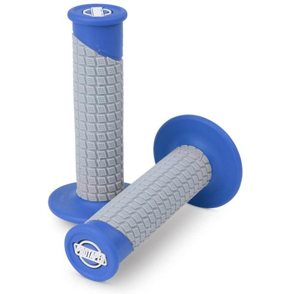 Pro Taper Lock On Pillow Top Grips - Blue/ Grey