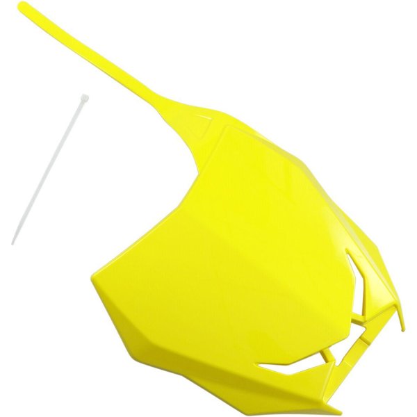 SU04943#102 - UFO Front Number Board For Suzuki RMZ250 2019-2026 - RM Yellow