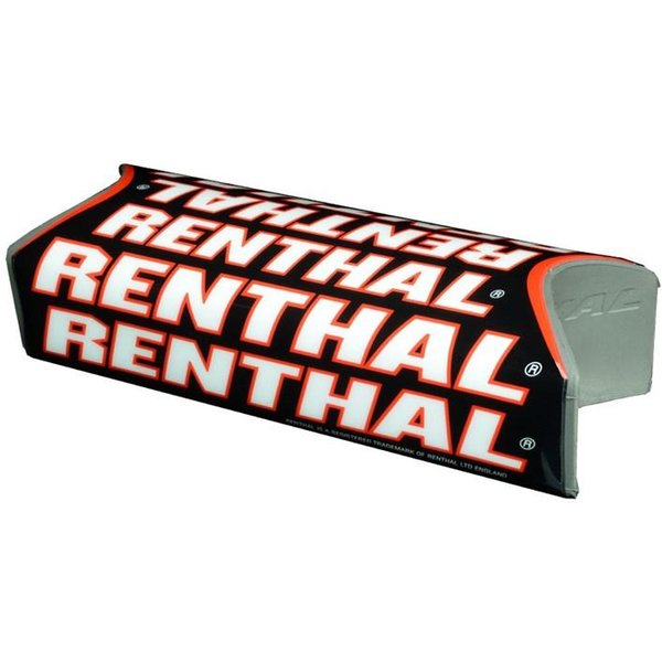 Renthal Team Issue Fat Bar Handlebar Pad - Black/White/Red
