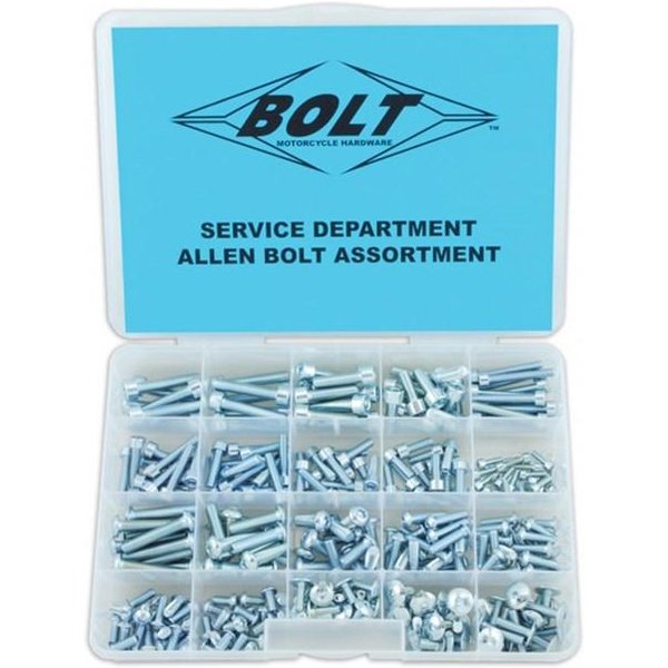 Bolt Hardware 352 Piece Allen Bolt Assortment Box