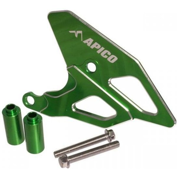 Apico Front Sprocket Cover - Kawasaki KXF250 2021-23, KXF450 2019-23 - Green