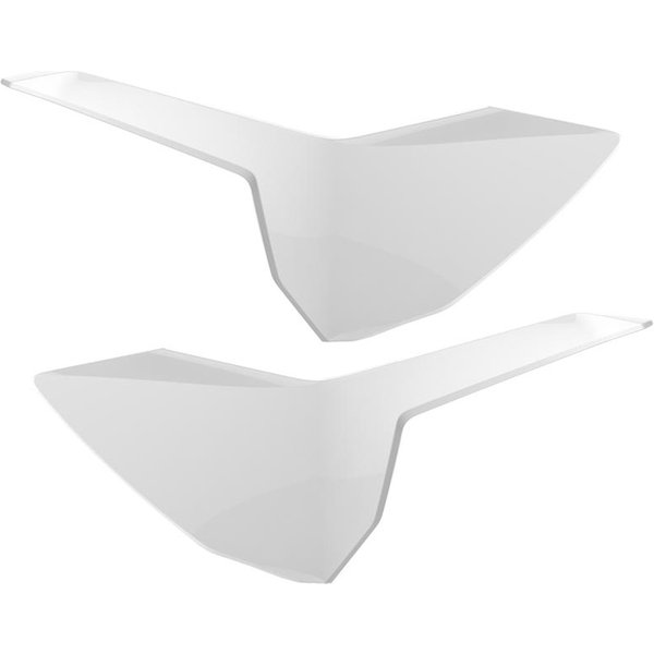 Polisport Side Panels - Husqvarna TC125/FC250-450 2016-17, TX125/TE 250/300, FE250-450 2017 - White