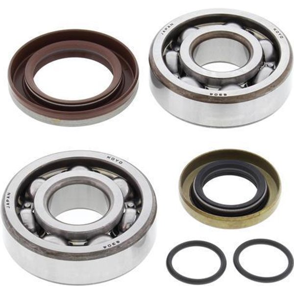 All Balls Crank Bearing & Seal Kit - KTM SX65 2009-22, Husqvarna TC65 2017-22