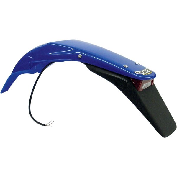 YA03868#089 - UFO Enduro Fender For Yamaha WRF250 2003-2006 Rear - Reflex Blue