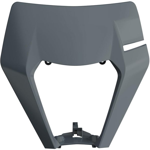 Polisport Headlight Surround - KTM EXC/EXC-F/XC-W/XCF-W 2017-19 - Grey