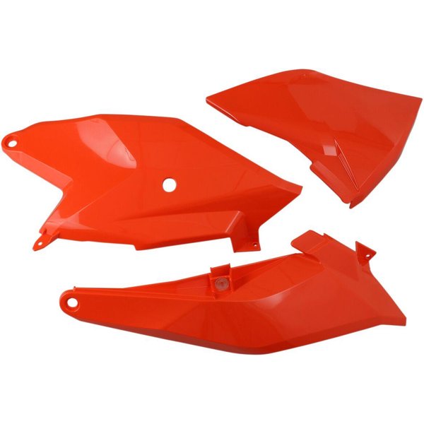 KT04086#127 - UFO Side Panels For KTM SX85 2018-2024 - KTM Orange