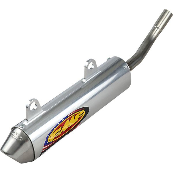 025186 - FMF Powercore 2 Silencer For KTM SX125 2016-2018 - Silver