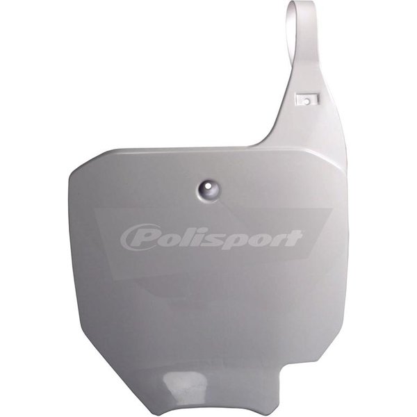Polisport Front Number Board - Honda CR85 2007, CRF150 2007-23 - White