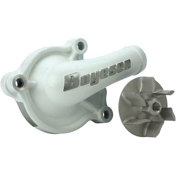 Boyesen Supercooler Water Pump Kit - KTM/Husqvarna SXF450 2013-15, EXC-F/XC-W 450/500 2012-16 - White