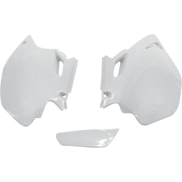 YA03866#046 - UFO Side Panels For Yamaha WRF250 2003-2006 - White