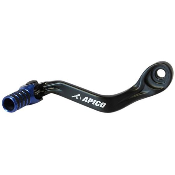 Apico Elite Gear Pedal - KTM SX65 2009-22, Husqvarna TC65 2017-22 - Black/ Blue