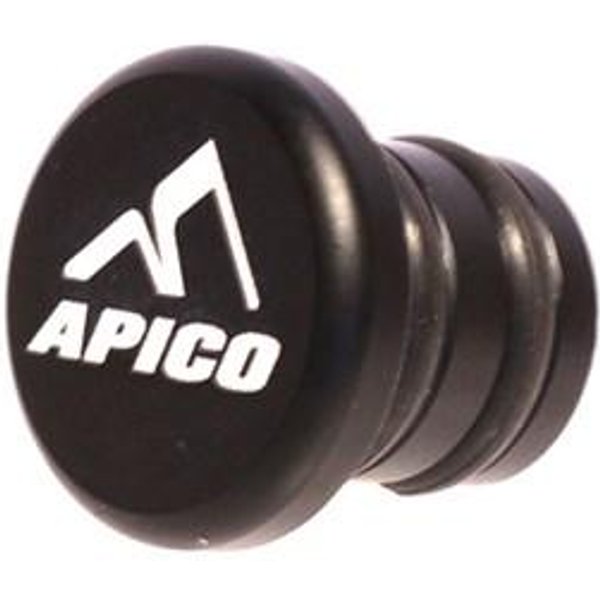 Apico CNC Gear Pedal Tip End Cap - Aluminium Black