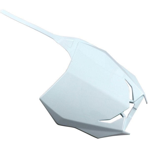 SU04943#041 - UFO Front Number Board For Suzuki RMZ250 2019-2026 - White