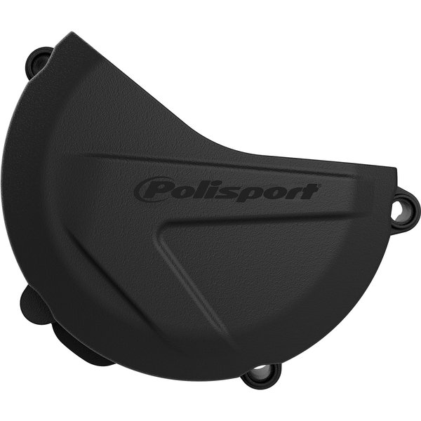 Polisport Clutch Cover Protector - KTM/ Husqvarna SX/TC 125/150 2016-18, XC-W/TX 125 2017-18 - Black