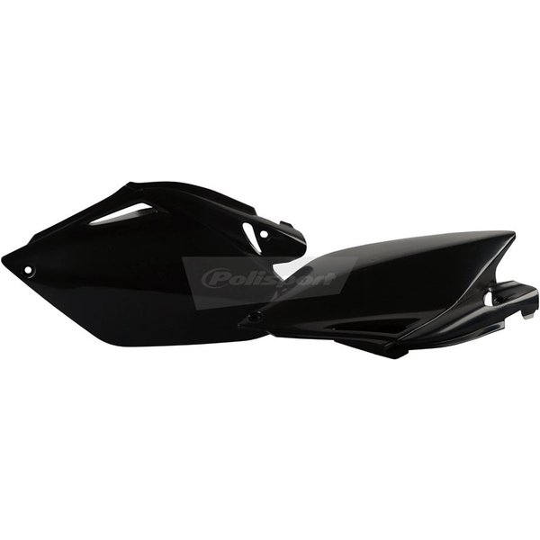 Polisport Side Panels - Honda CRF250R 2006-09 - Black