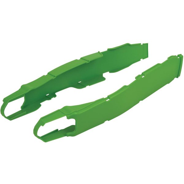Polisport Swingarm Protectors - Kawasaki KXF250 2017-20, KXF450 2016-18 - Green