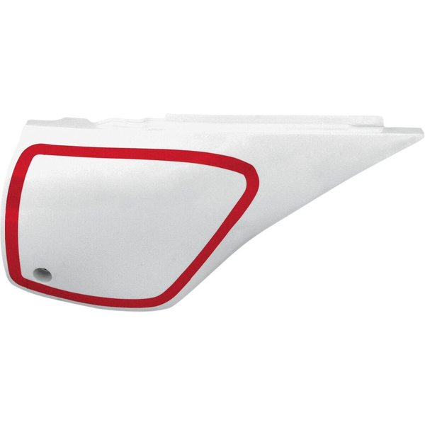 ME08064#W - UFO Vintage Side Panels For Yamaha TT 600 1985-1991 - White