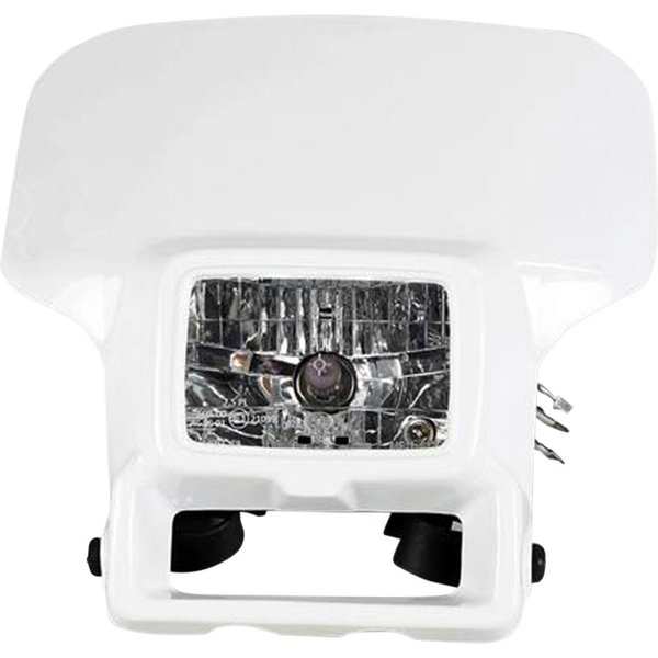 HO03615#041 - UFO Headlight For Honda XR250R 1996-2004 Front White Clear