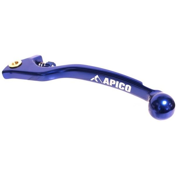 Apico Elite Forged Trials Clutch Lever Inc Adjuster - To Fit Braktec - Blue