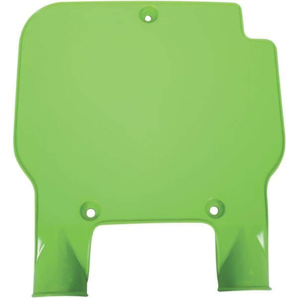 KA02720#026 - UFO Front Number Board For Kawasaki KX125 1989 - Green/OEM