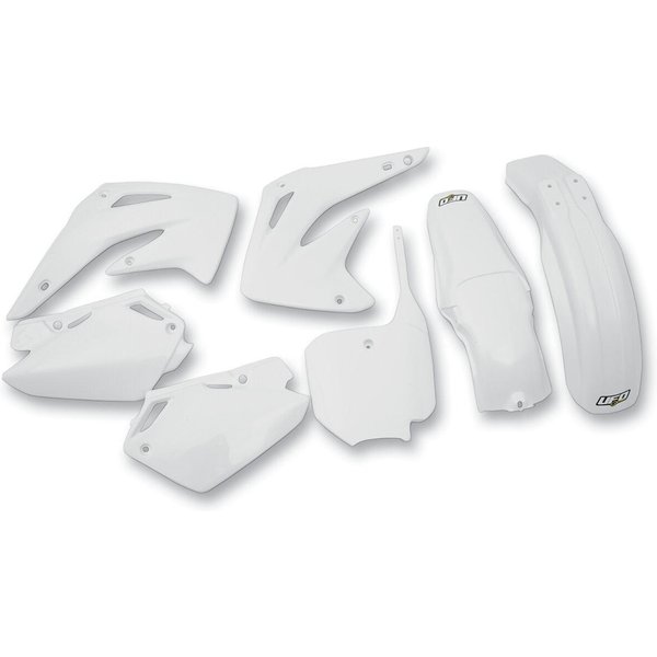 HOKIT109@041 - UFO Replacement Body Plastic Kit For Honda CR85R 2003-2008 - White