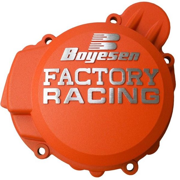 Boyesen Ignition Cover - KTM SX 125/150 2016-22, Husqvarna TC125 2016-22 - Orange