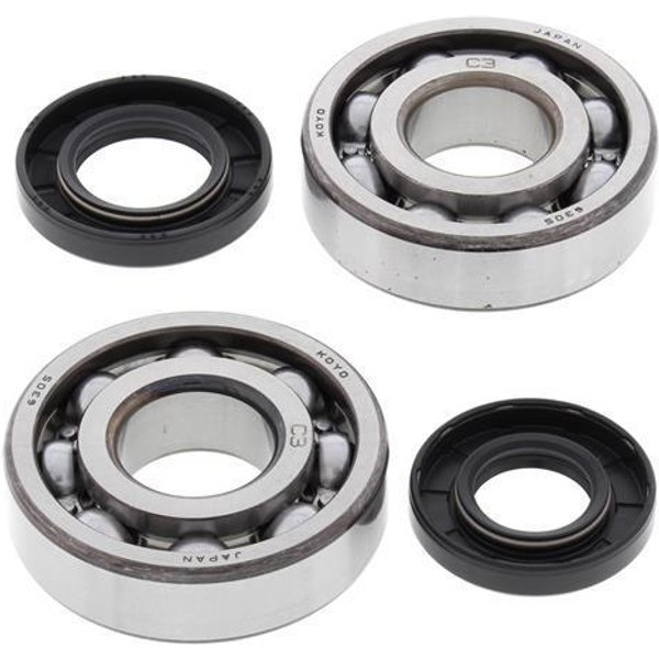 All Balls Crank Bearing & Seal Kit - Kawasaki KX250 1980-86, KDX250 1980-84, KTX250 1984-87