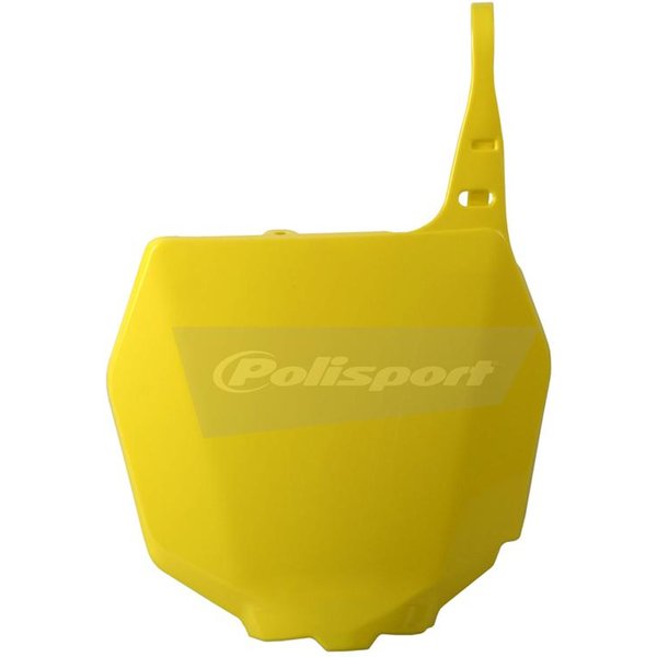 Polisport Front Number Board - Suzuki RM 125/250 2001-08 - Yellow