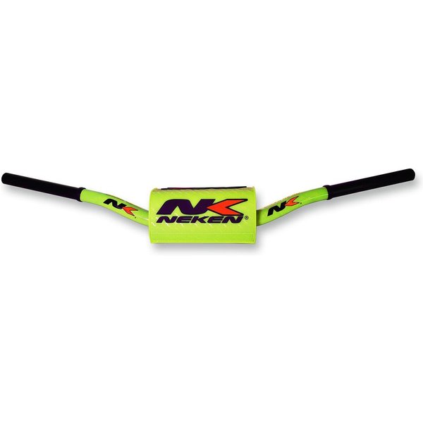 R00121C-YEF - Neken Radical Design Fat Bar Handlebars - 132mm Rise - Yellow