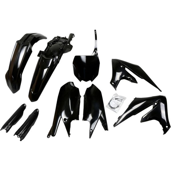 YAKIT321F@001 - UFO Replacement Plastics Kit For Yamaha YZF250 2019-2023 - Black