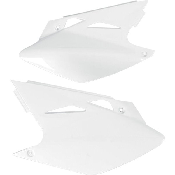 KA03771#047 - UFO Side Panels For Kawasaki KXF450 2006-2008 - White
