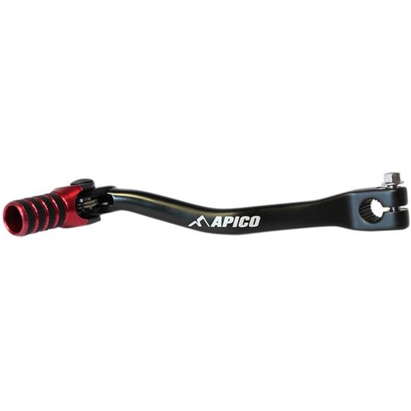 Apico Elite Gear Pedal - Gas Gas EC/XC/EC-F 1998-2020 - Black/ Red
