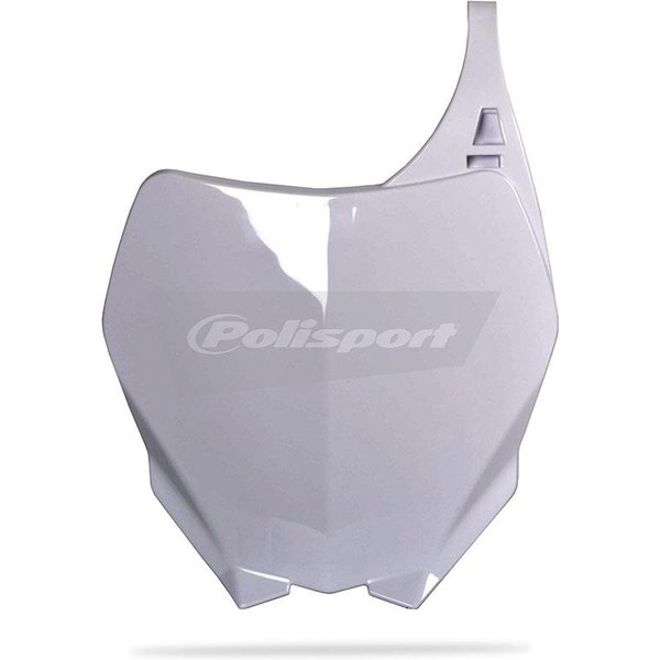 Polisport Front Number Board - Yamaha YZ 125/250 2005-14 YZF 2005-09 - White