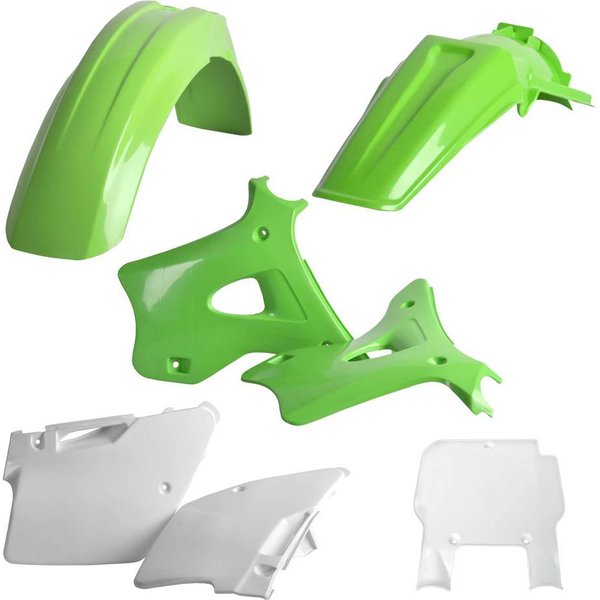 Polisport Plastics Kit - Kawasaki KX 125/250 1994-95 - OEM
