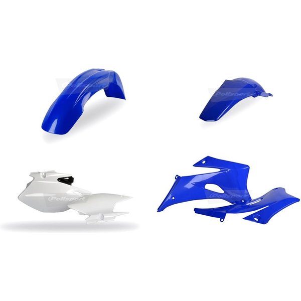 Polisport Full Plastics Kit - Yamaha WRF250 2007-14, WRF450 2007-11 - OEM