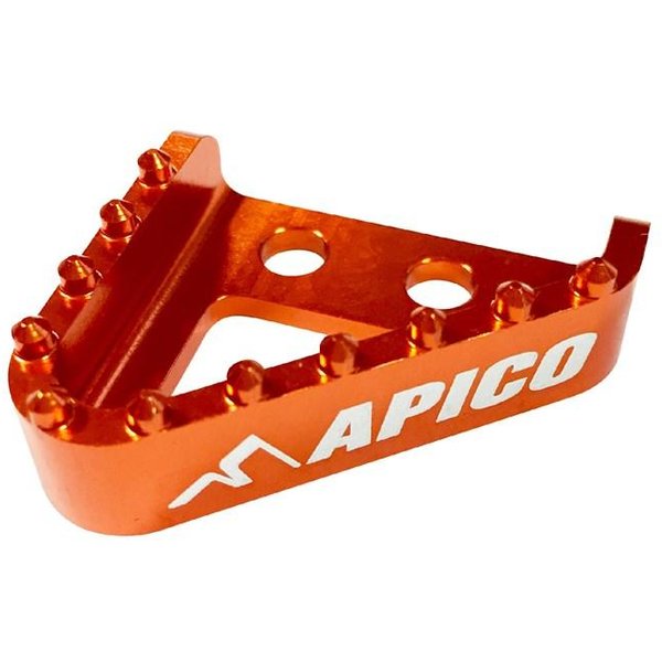 Apico OEM Replacement Brake Pedal Tip - KTM/ Husqvarna - Orange