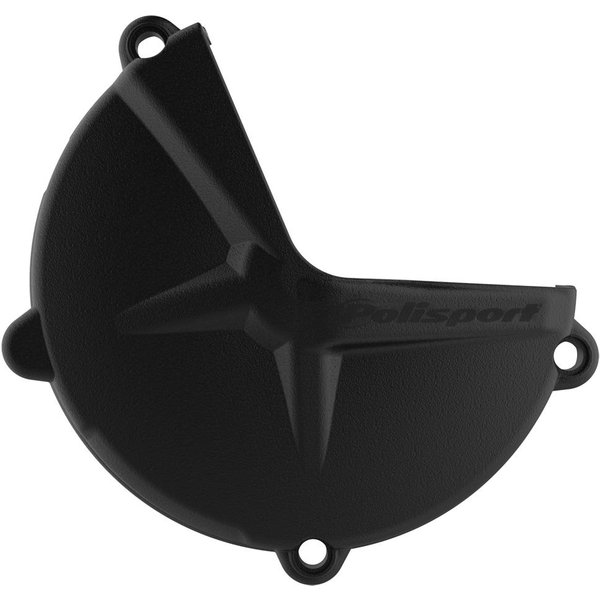 Polisport Clutch Cover Protector - Gas Gas EC/XC 250/300 2017-20, Rieju MR 250/300 2021 - Black