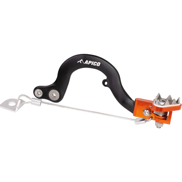 Apico Rear Brake Pedal - KTM SX50 2009-24, Husqvarna TC50 2017-24 - Orange