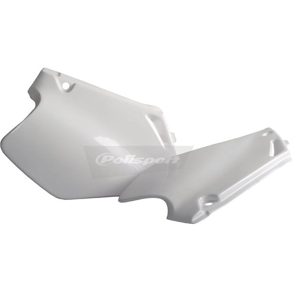 Polisport Side Panels - Honda CR125 1995-97, CR250 1992-96 - White