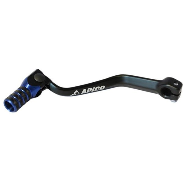 Apico Elite Gear Pedal - Sherco Enduro SE-F 250/300 2015-21, SE-F450 2005-21, SE-F500 2019-21 - Black/ Blue